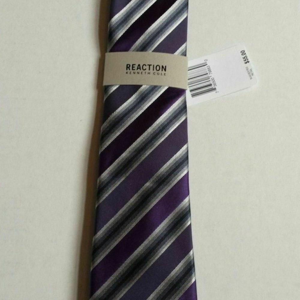 REACTION Kenneth Cole Men's Tony Stripe Neck Tie